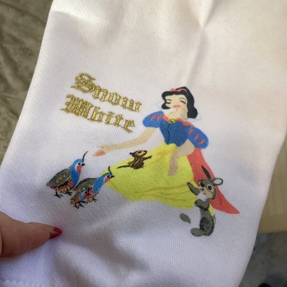 Disney Princess White Hoodie New Size Med 1312 - Picture 3 of 5